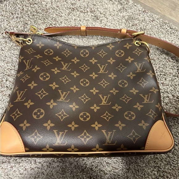 Louis Vuitton Brown Monogram Shoulder Bag - Picture 4 of 7